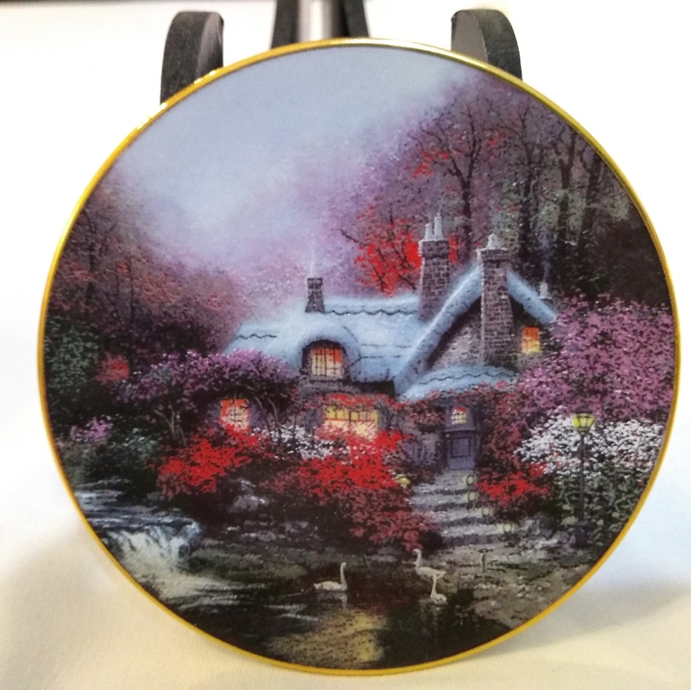 Thomas Kincade Mini Plate collection 3,4